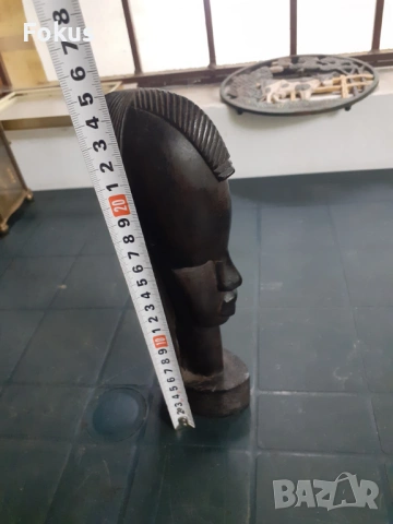 Дърворезба абанос статуетка фигура дърво Африка, снимка 7 - Антикварни и старинни предмети - 53279314