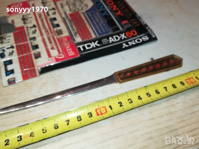 НОЖ ЗА ПИСМА ОТ ФРАНЦИЯ 1610251849, снимка 8 - Антикварни и старинни предмети - 52078696