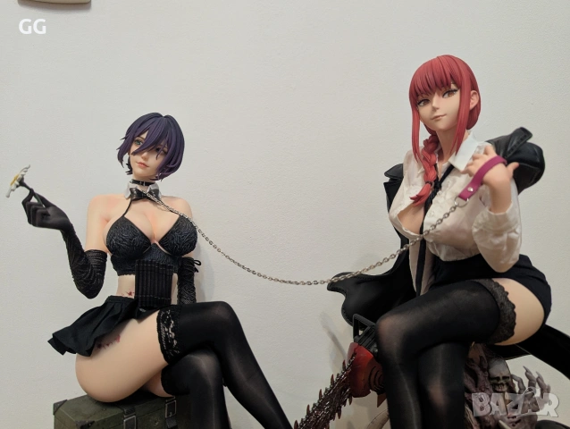 Chainsaw man resin statues (Hobbyhouse Makima & ChiYan Reze), снимка 4 - Колекции - 54161386