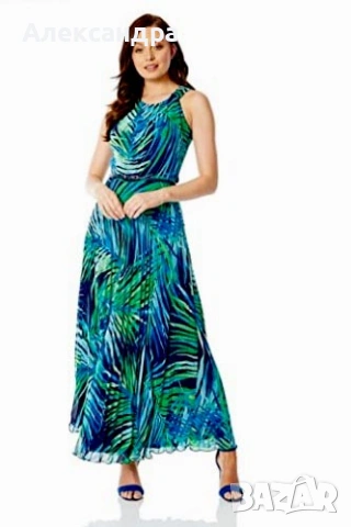 Разкошна и елегантна лятна рокля, снимка 3 - Рокли - 54350820