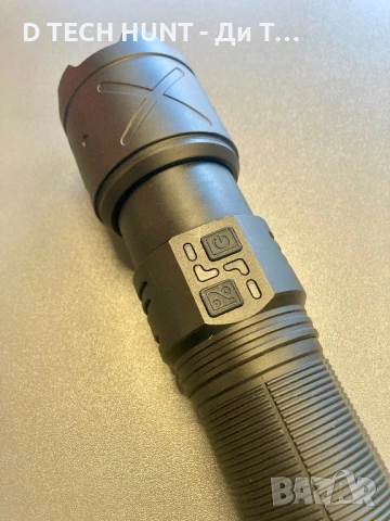 Мощен прожекторен фенер с акумулатор | Голям лъч | Далекобоен | Лов, къмпинг, снимка 4 - Къмпинг осветление - 54176204