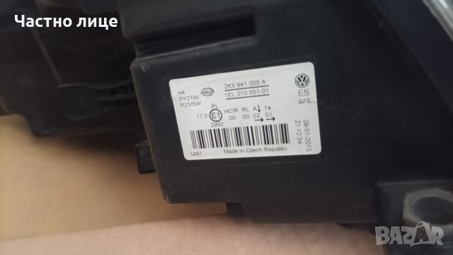 Caddy фар HELLA 2011-2015, снимка 2 - Части - 40598634