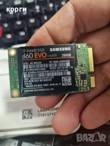 Samsung SSD 860 EVO mSATA 250gb, снимка 2 - Твърди дискове - 56538266