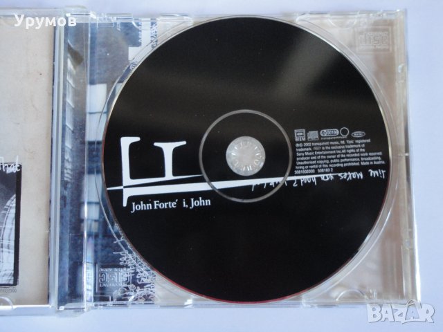 John Forté ‎– I, John - Оригинален диск, снимка 3 - CD дискове - 29795750