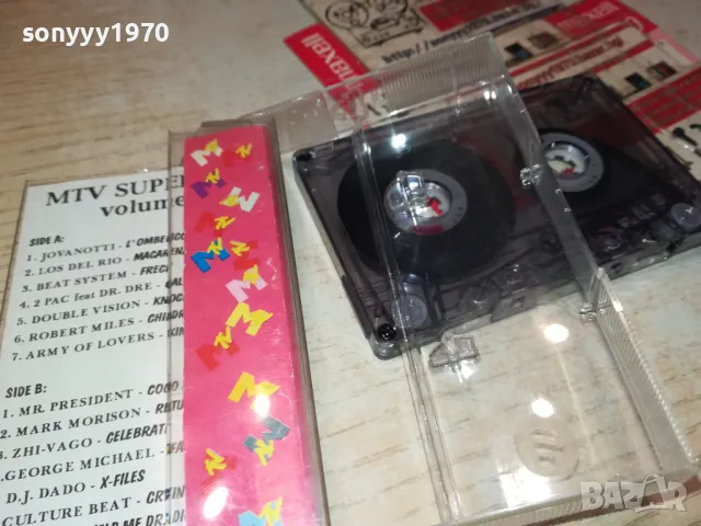MTV SUPER HITS-TAPE 1703250745, снимка 10 - Аудио касети - 49523163