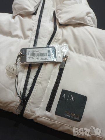 Ново Armani Exchange Мъжко Яке с Гъши Пух Пухенка Размер XL, снимка 6 - Якета - 44179078