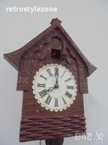 № 8473 Стар руски стенен часовник МАЯК  , снимка 4 - Антикварни и старинни предмети - 53276937