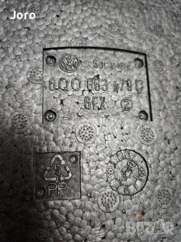 wv polo 6 r 2010 кора органайзер резервна гума, снимка 4 - Части - 47421544