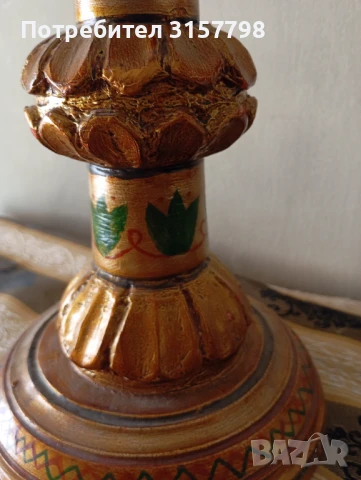 Винтидж свещник, снимка 2 - Декорация за дома - 50753036