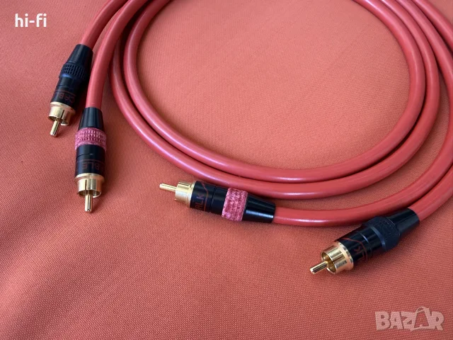 Cable Talk Improved 2 RCA / Аудио кабели, снимка 5 - Ресийвъри, усилватели, смесителни пултове - 56199518