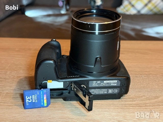 Nikon Coolpix P610 60х zoom, снимка 2 - Фотоапарати - 53024367