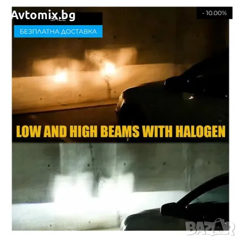 HIR2/9012 LED xenon крушки, модел STN1 за 10-24V, 65W, Canbus 6000K, комплект, БЕЗПЛАТНА ДОСТАВКА, снимка 4 - Аксесоари и консумативи - 49674264