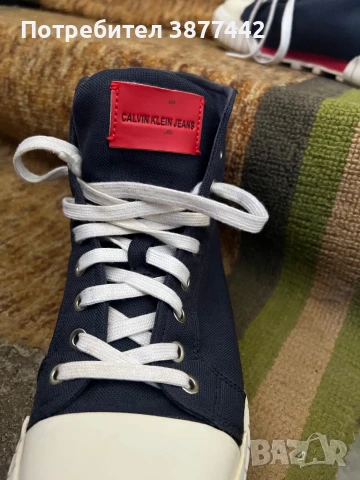 Мъжки кецове Calvin Klein Jeans 42 номер-90 лв, снимка 7 - Маратонки - 51162659