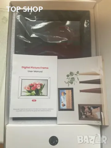 Цифрова фоторамка Frameo-10.1" WiFi IPS сензорен екран 1280 * 800,32GB, снимка 5 - Друга електроника - 49747817