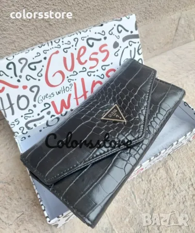 Черно портмоне  Guess IA209i, снимка 2 - Портфейли, портмонета - 46596031