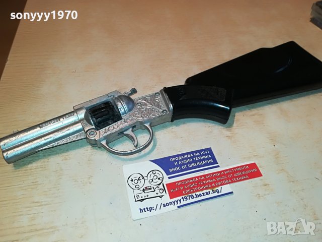 WESTERN HERO-ПУШКА-ПИЩОВ 36Х8СМ 1302231902, снимка 3 - Антикварни и старинни предмети - 39663461