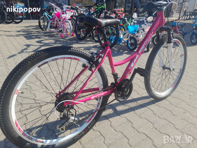 BYOX Велосипед 26" PRINCESS розов, снимка 7 - Велосипеди - 44587563