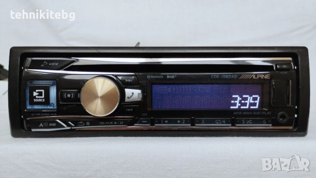 ⭐⭐⭐ ALPINE CDE-196DAB ⭐⭐⭐ - Жесток авто CD плеър с Bluetooth (Блутуут), USB, DAB+, снимка 18 - Аудиосистеми - 54302083