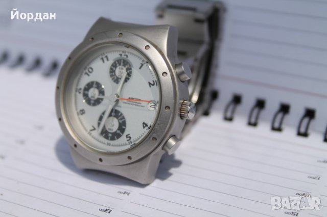 Мъжки японски часовник ''Ascot'' /кварц/ хронограф, снимка 3 - Мъжки - 40790767