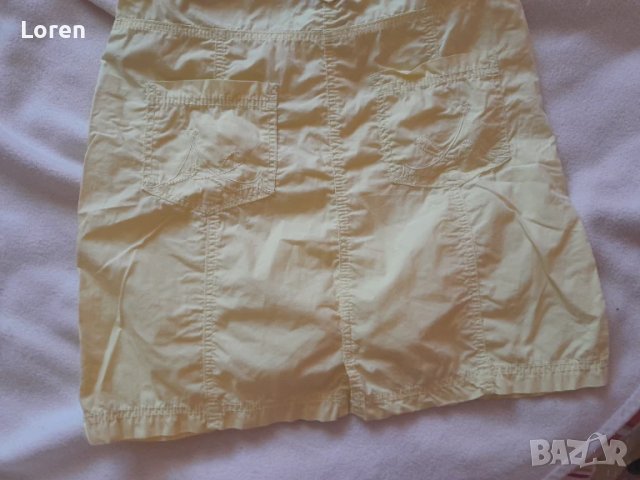 Като нова!Жълта поличка, снимка 4 - Детски рокли и поли - 51005163