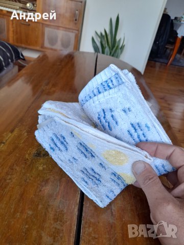 Стара хавлиена кърпа,кърпи,комплект Лада, снимка 4 - Други ценни предмети - 38332024