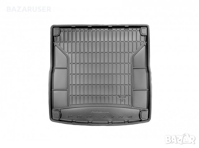 Гумена стелка за багажник Frogum за Audi Q3 след 2011 година в горно положение на багажника