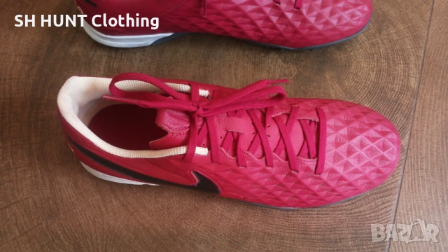 NIKE TIEMPO Leather Astro Turf Football Размер EUR 42 / UK 7,5 стоножки за футбол 134-14-S, снимка 5 - Футбол - 53042680