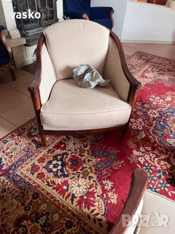 Кресла-дърво,стари, снимка 9 - Дивани и мека мебел - 49343279