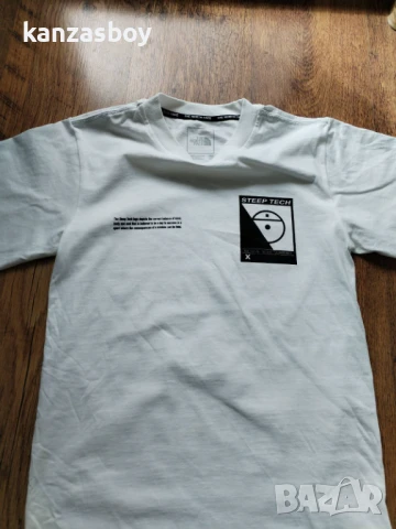 the north face steep tech logo tee - страхотна мъжка тениска 2XS, снимка 4 - Тениски - 50462476