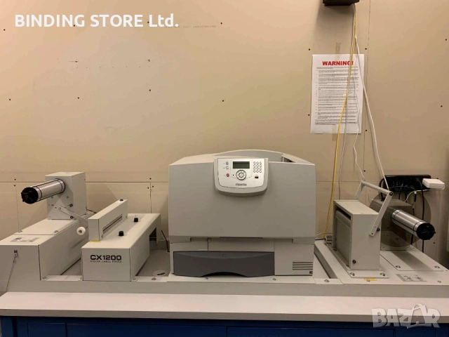 Primera CX1200 Digital Color Label Press – индустриална ролна машина за пълноцветен печат на етикети, снимка 3 - Други машини и части - 54326010