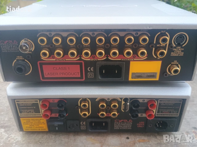  Cyrus Quattro (CD/Pre) + SmartPower (Amp)High-End Система, снимка 9 - Ресийвъри, усилватели, смесителни пултове - 54240038