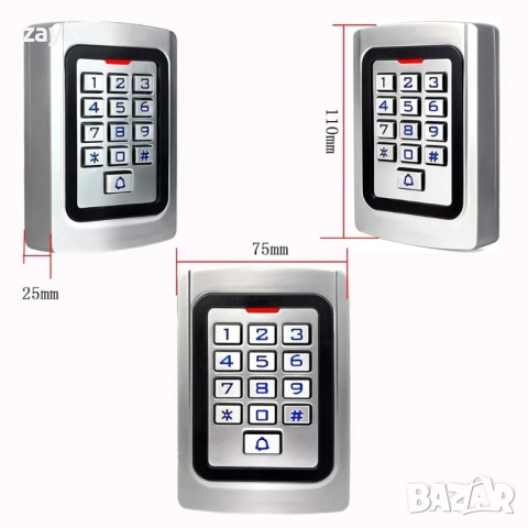 Retekess T-AC04 Безключова клавиатура за гараж, клавиатура за контрол на достъпа, снимка 3 - Друга електроника - 51760002