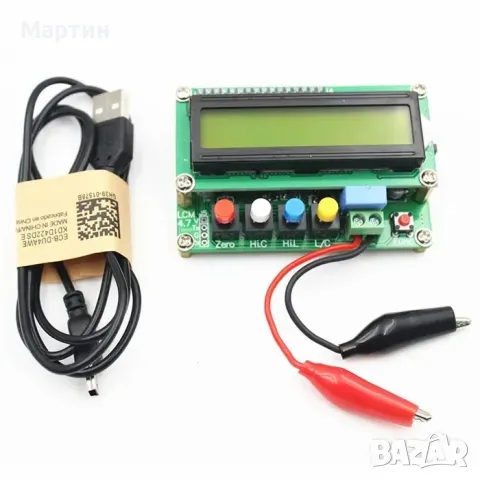 LC100-A Цифров Тестер за кондензатори и бобини , снимка 2 - Друга електроника - 47642527