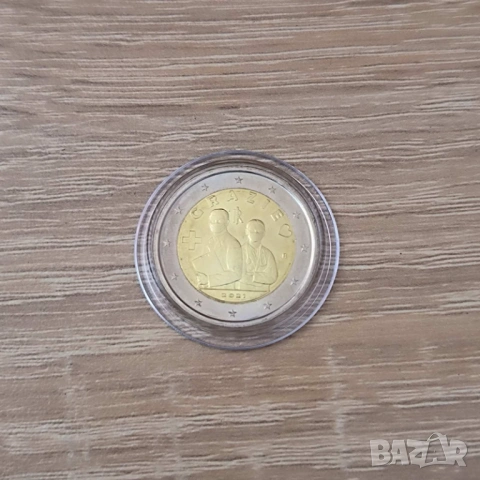 Италия 2 евро 2021 Медици