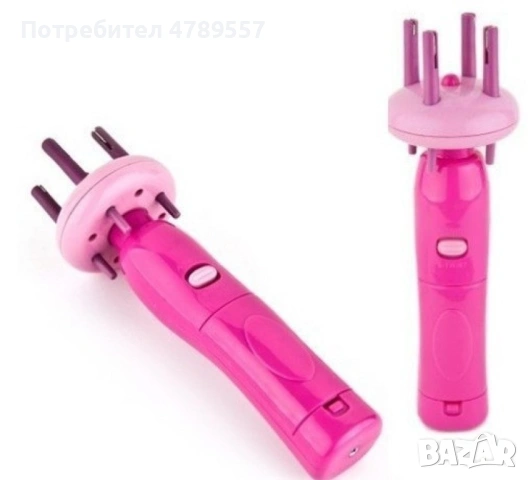 Автоматичен уред за плитки - V i p r o o Braid X-press Electric , снимка 4 - Аксесоари за коса - 54320356