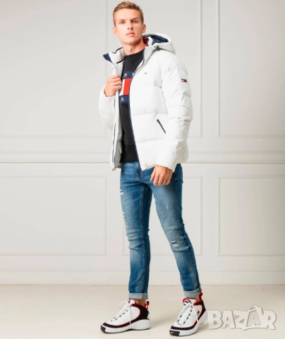 Tommy Jeans Essential размер Л пухено яке , снимка 3 - Якета - 52103254