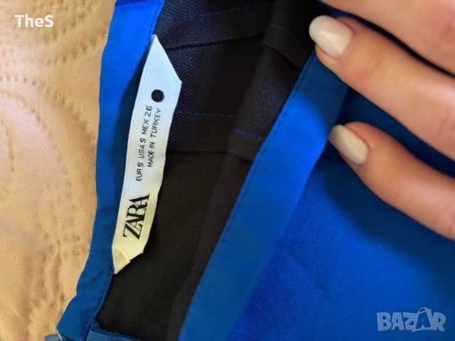 Пола ЗАРА, без нито една забележка, носена е два пъти! , снимка 4 - Поли - 54165951