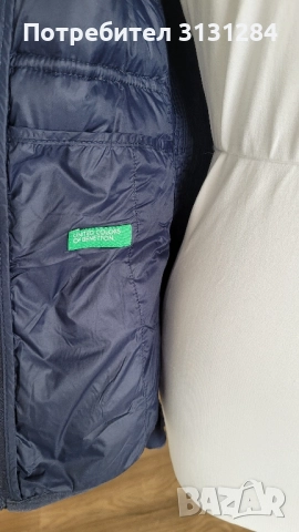 Benetton пухово леко дамско яке р.M Италия , снимка 7 - Якета - 52372375