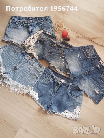 Дънчени панталонки#модерни#S размер, снимка 2 - Къси панталони и бермуди - 33859400