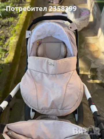 Продавам бебешка комбинирана количка Adbor Nemo 3в1 , снимка 17 - Детски колички - 49820378