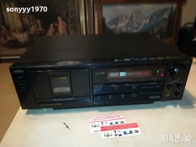AIWA 3HEAD MADE IN JAPAN 1610221310, снимка 3 - Декове - 38345784