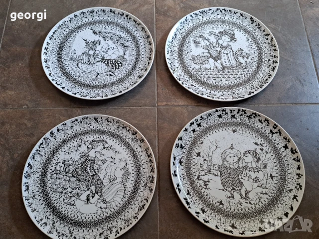 декоративни чинии Rosenthal Четири сезона  27/1 