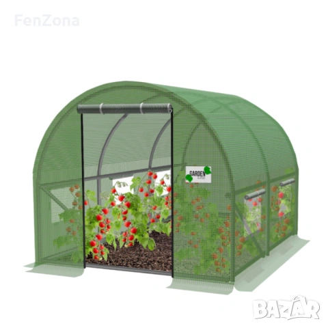 Компактна оранжерия - професионална защита и идеални условия за вашите култури - 3 х 2 х 2м, снимка 2 - Оранжерии - 54051569