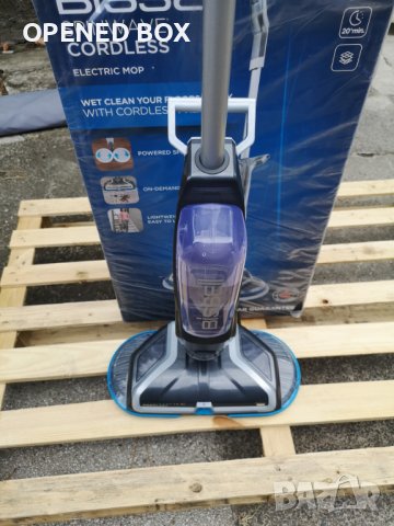Акумулаторен моп за твърд под / подочистачка Bissell SpinWave, 18 волта, снимка 8 - Други - 37966901