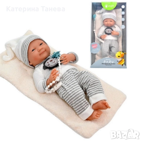 Реалистично бебе с реални размери 48см, снимка 2 - Кукли - 52388157
