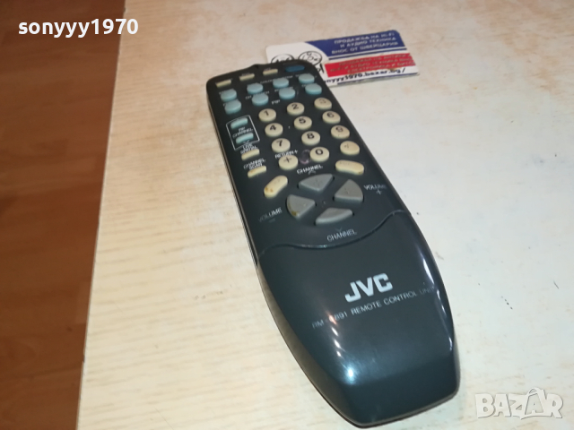 JVC RM-C891 TV/VCR REMOTE-ВНОС SWISS 0303241252, снимка 4 - Дистанционни - 44583647