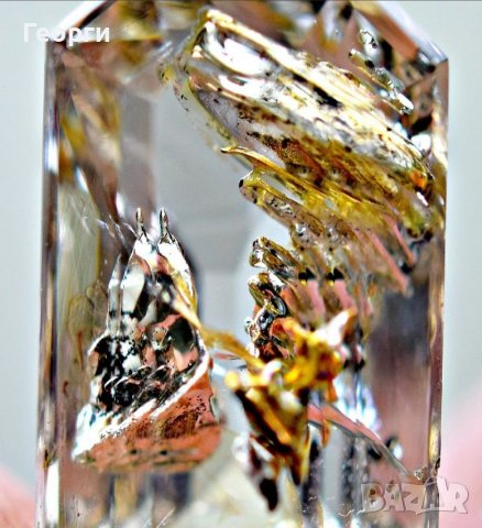 Уникален ултра рядък  петролен кварц диамант, снимка 2 - Други - 37675269