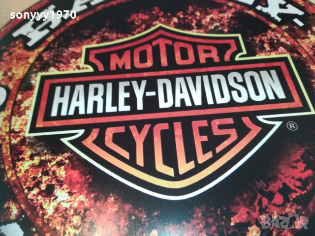 harley davidson-35x4см капачка за стена 1411201617, снимка 3 - Колекции - 30786625