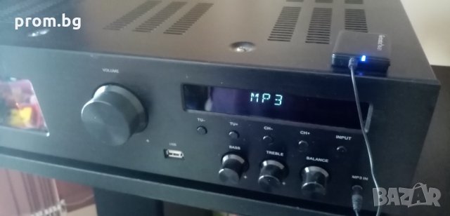 стерео аудио приемник, Bluetooth, Германия, снимка 7 - Ресийвъри, усилватели, смесителни пултове - 31441258