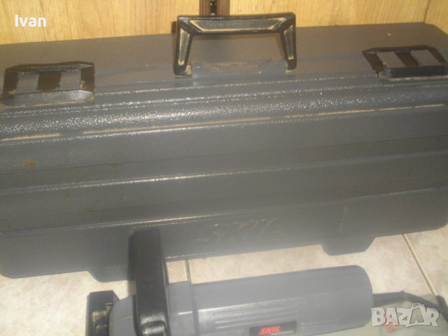 Профи Бисквит Машина-Челна Нут Фреза За Сглобки-Холандска-Оригинална-В Куфар-550W/ф100мм-SKIL 1810H1, снимка 5 - Други инструменти - 42836820